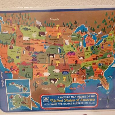 Lot 204: NEW United States Puzzle,  Jungle Book Itty Betty's & Stuffed Animal