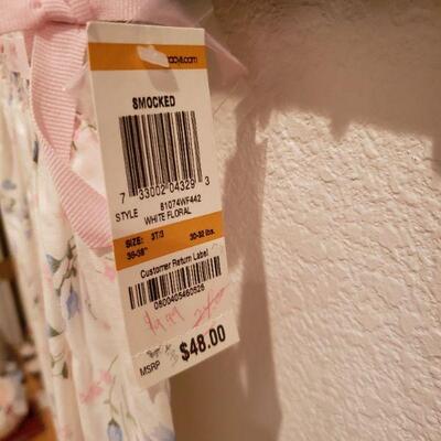 Lot 222: NEW (3) Dresses 3T