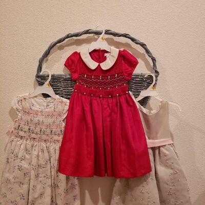 Lot 222: NEW (3) Dresses 3T