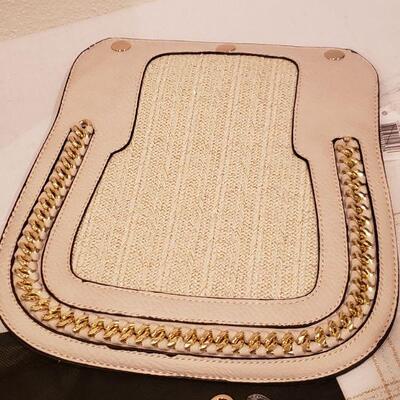 Lot 224: NEW Coco & Carmen Purse with Interchangeable Tops and Straps