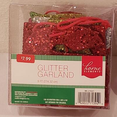 Lot 241: New Hallmark Colorado Christmas Ornament,  Santa Keepsake, and Merry Christmas Garland