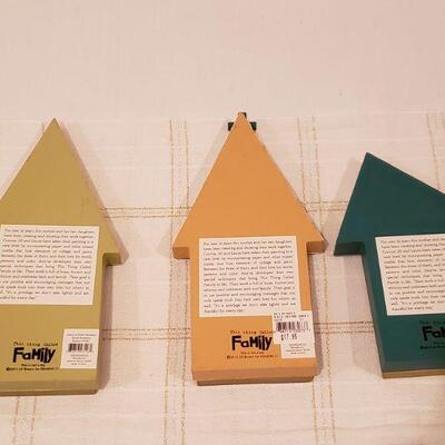 Lot 242: NEW (3) "This Thing Called Family" Deco