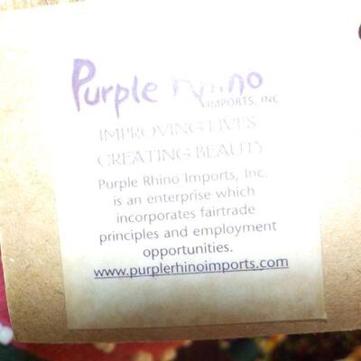 " Purple Rhino" and medicine men.
