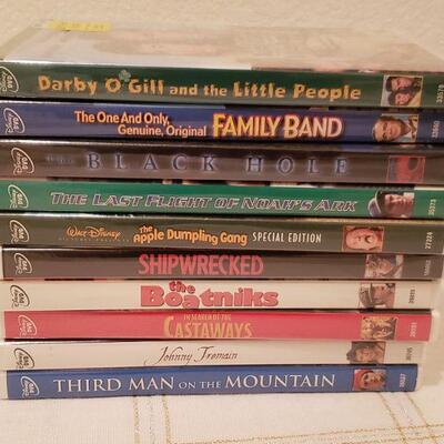 Lot 252: Vintage Disney DVDs (4 Open & the Others are NEW)