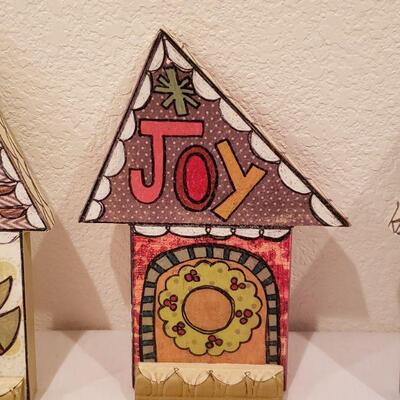 Lot 256: NEW "This Thing Called Family" Deco Houses