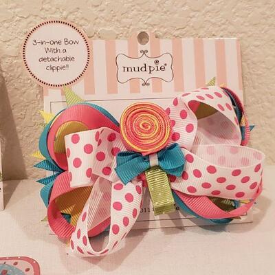 Lot 282: NEW Necklaces, Hairbow and Lip Balm