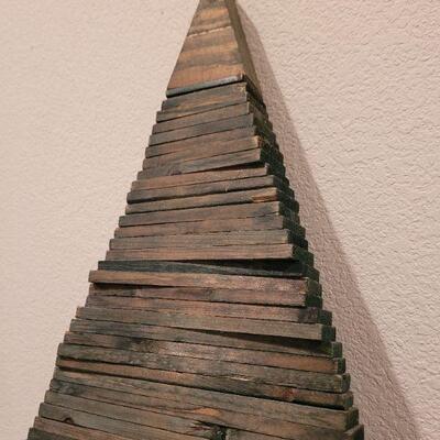 Lot 301: Large 44" Tall Christmas Tree Deco