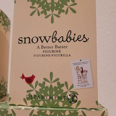 Lot 307: Assorted Dept. 56 SnowBabies Christmas Figures 