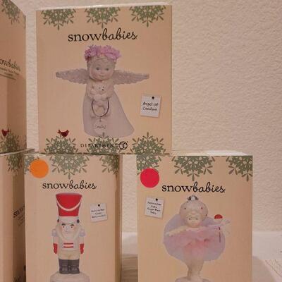 Lot 310: Assorted Dept. 56 SnowBabies Christmas Figures 