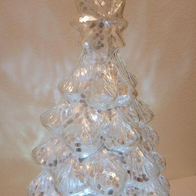 Lot 332: Christmas Musical Plastic Tree