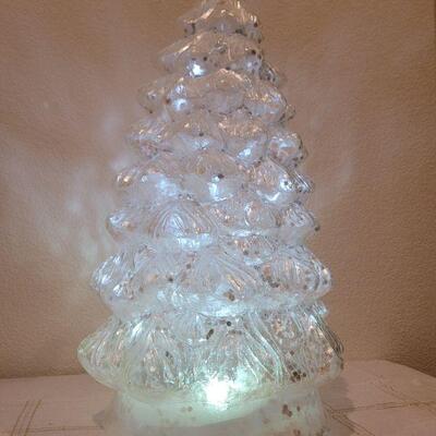 Lot 332: Christmas Musical Plastic Tree