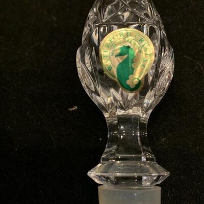 WATERFORD, Crystal Wine Stopper â€œNEWâ€