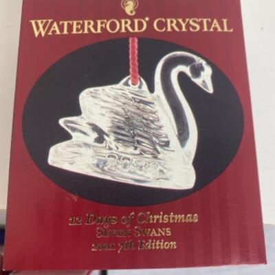 L 185 Waterford Ornament Lot 