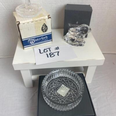 L 187 Waterford Christmas Gift Lot 
