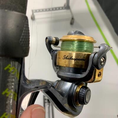 .146. Ice Fishing Tip Up and Poles | Shakespeare