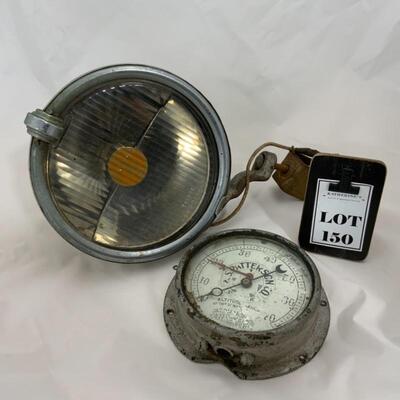.150. Vintage | Trippe Spotlight | Jas P Marsh Gauge