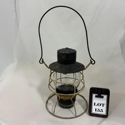 .155. Antique | Railroad Lantern | No. 39 WB