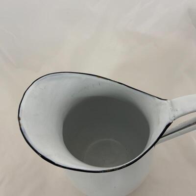 .159. Enamelware | Coffee Pot | Bowl | Pitcher