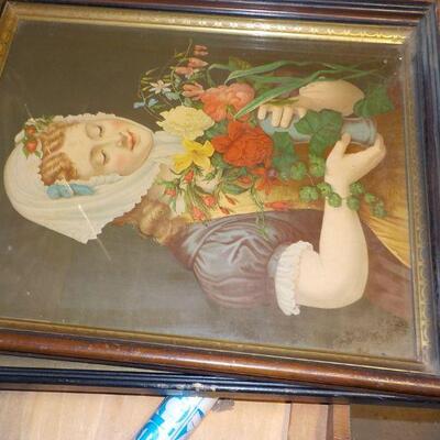 " Vintage print dated 1900's ."