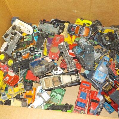 " Collection of 75 + Hot Wheels, Match Box and others 1970's to 1985's." 