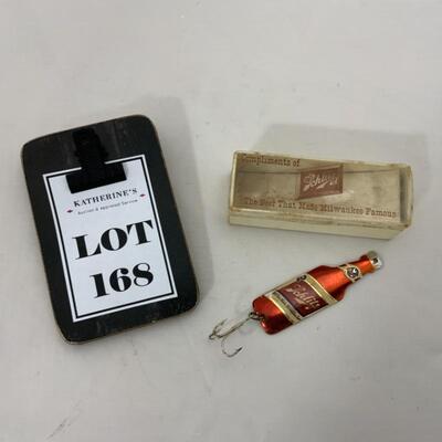 .168. Vintage | Schlitz Spoon Fishing Lure in Box