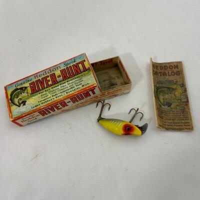 .170. Vintage | River Runt Midget Lure in Box | Catalogue