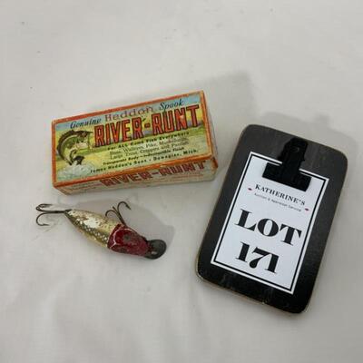 .171. Vintage | River Runt Spook Sinker Lure in Box