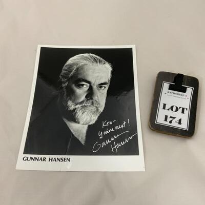 .174. Gunnar Hansen | Texas Chainsaw Massacre | Signed 8x10
