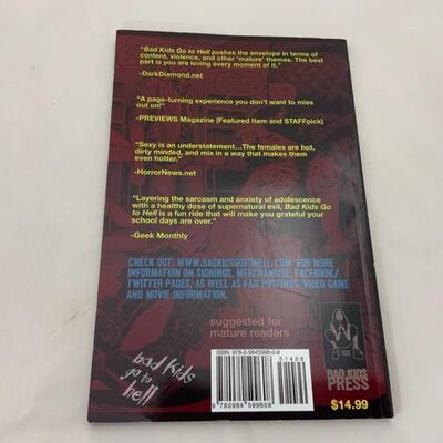 .176. Bad Kids go to Hell | WERNICK | HARRIS | Autographed TPB