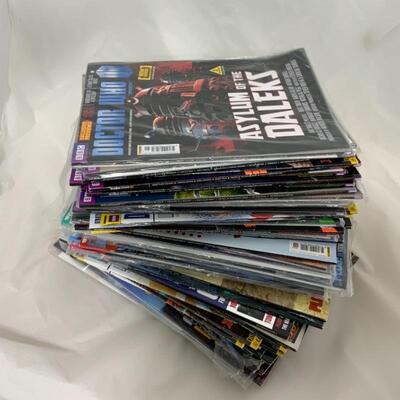 .206. FIFTY-FOUR Doctor Who Magazines | Various years