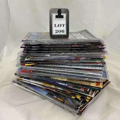 .206. FIFTY-FOUR Doctor Who Magazines | Various years