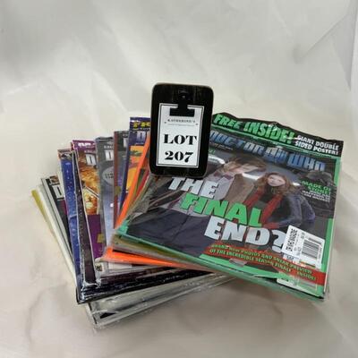.207. Sixteen Doctor Who Magazines | Original Bag | Special Edition
