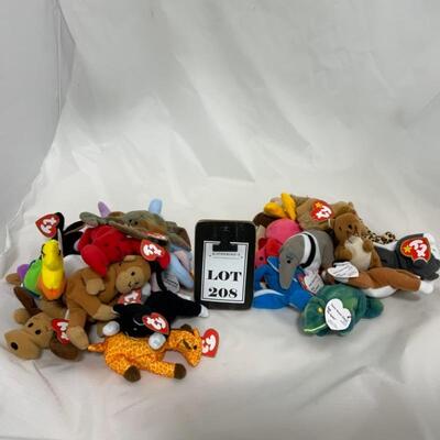 .208. Two Complete Sets | McDonaldâ€™s Beanie Babies | 1998 | 1999