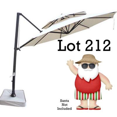 .212. Southern Patio Articulating Umbrella 
