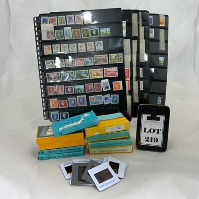 .219. Vintage | Canadian Stamps | Slides from Japan