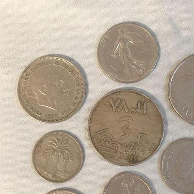 10 Foreign Coins