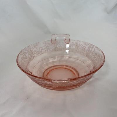 .222. Antique | Paden City | BLACK FORREST | Handled Bowl