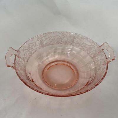 .222. Antique | Paden City | BLACK FORREST | Handled Bowl