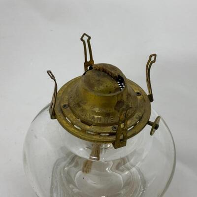 .223. Two Oil Lamps | Double Lamp Cast Iron Sconce