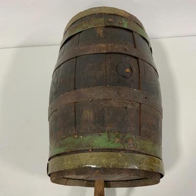 .226. Antique | Farm Fresh | Wood Barrel | Wood Tap | Bunghole