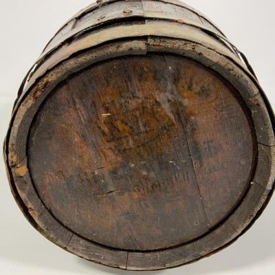 .226. Antique | Farm Fresh | Wood Barrel | Wood Tap | Bunghole
