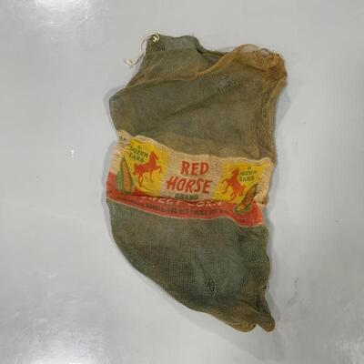 .227. Vintage | Farm Fresh | Eight Potato Sacks 