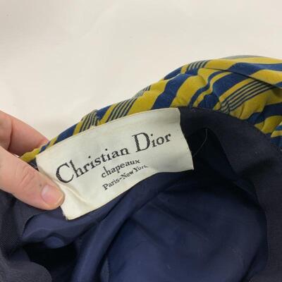 .229. Vintage | AUTHENTIC Christian Dior Hat | 1960s
