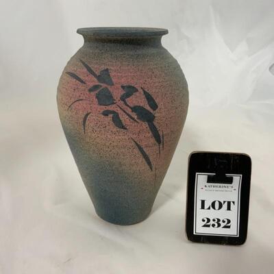 .232. Stoneware | Artist Signed | Vase