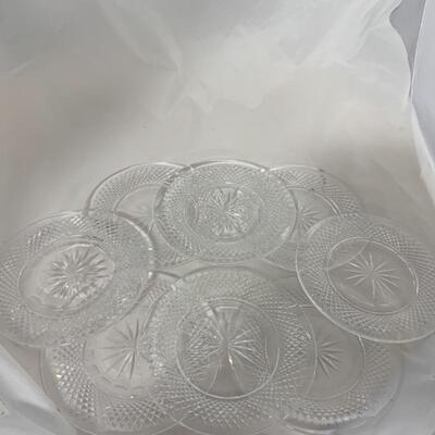 .236. Waterford | Eight Luncheon Plates | Lismore Pattern