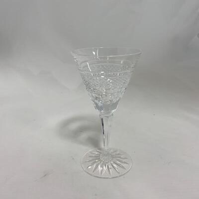.239. Waterford | Eight White Wine Glasses | Lismore Pattern
