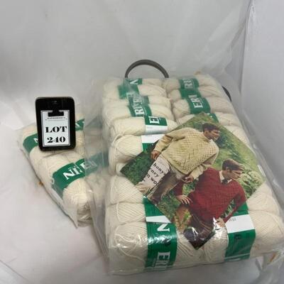 .240. Vintage | Irish Wool and Menâ€™s Sweater Pattern 