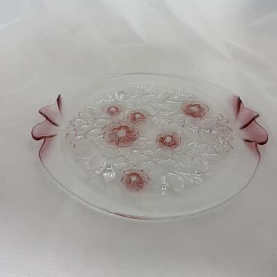 .242. Three Glass Serving Trays | Rosella