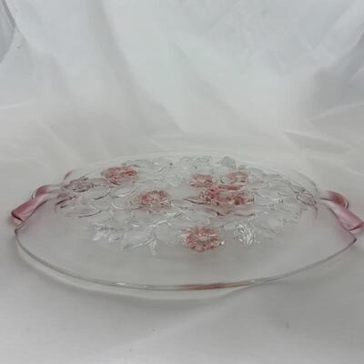 .242. Three Glass Serving Trays | Rosella