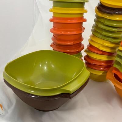 .249. Vintage | Sixty-Five Tupperware Storage Pieces